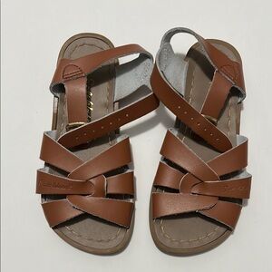 Salt Water Sandals by Hoy Brown Kids Sandals